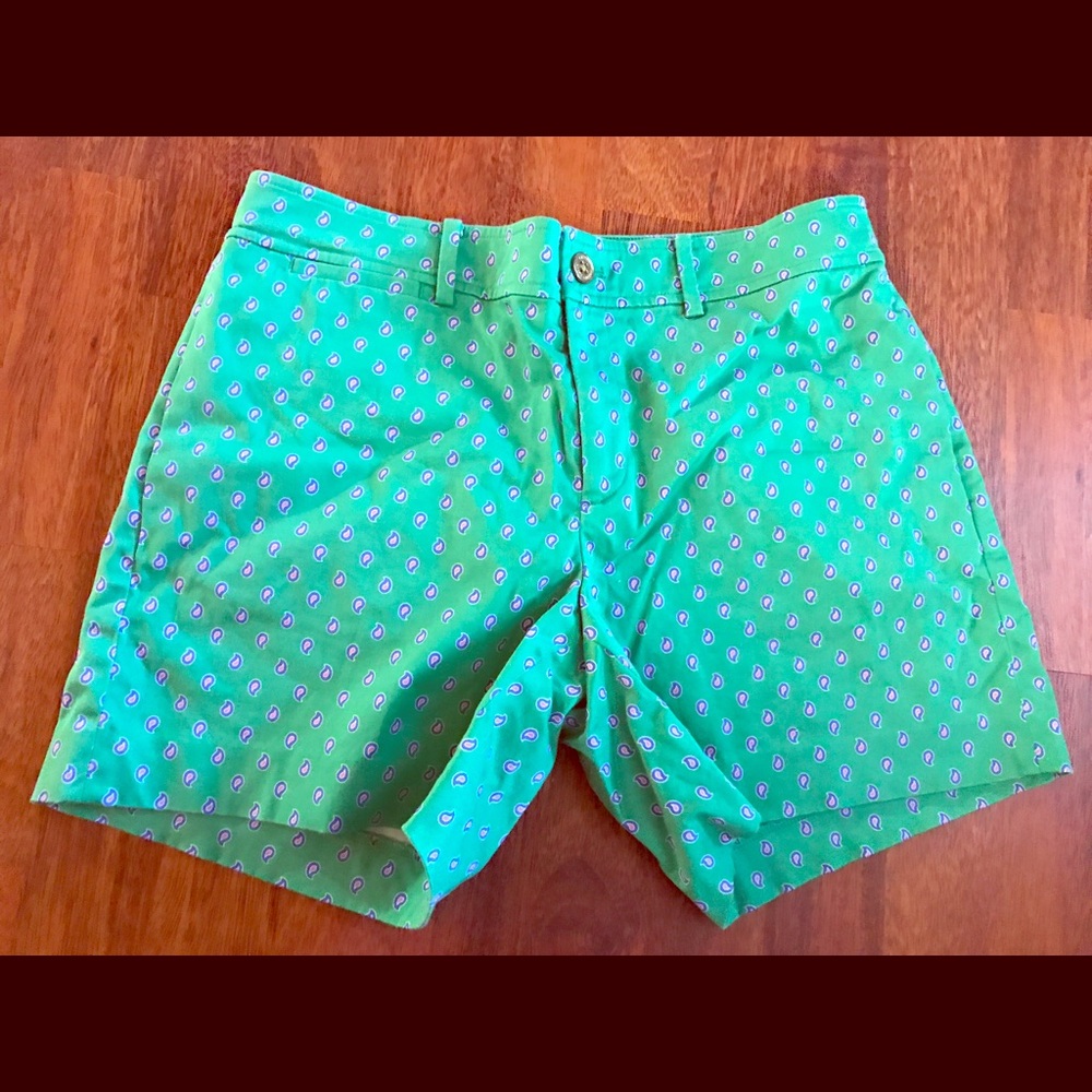 Lauren Ralph Lauren Size 6 Green Shorts